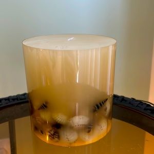 NWT Crate&Barrel Shell Candle 1 🐚 RARE